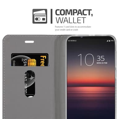 Sony Xperia 1 II lommebokdeksel etui (grå)