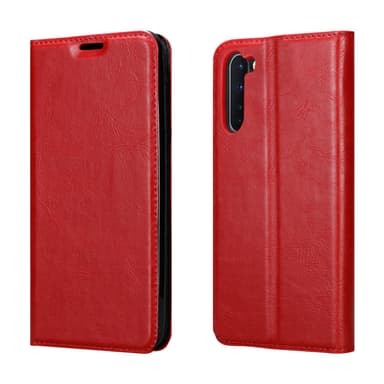 OnePlus Nord lommebokdeksel case (rød)