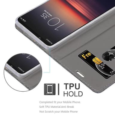 Sony Xperia 1 II lommebokdeksel etui (grå)