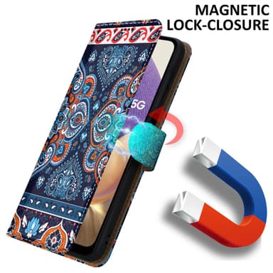 Samsung Galaxy A32 5G lommebokdeksel etui (blå)