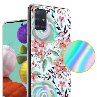 Samsung Galaxy A51 4G / M40s lommebokdeksel Blomster
