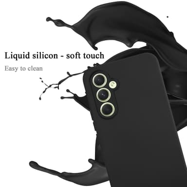 Samsung Galaxy A34 5G silikondeksel case (Svart)