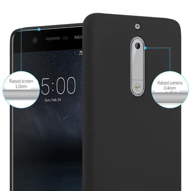 Deksel Nokia 5 2017 Silikon cover (svart)