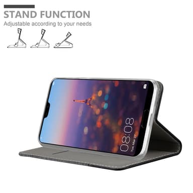 Huawei P20 PRO / P20 PLUS lommebokdeksel etui (grå)