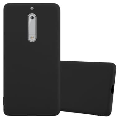 Deksel Nokia 5 2017 Silikon cover (svart)
