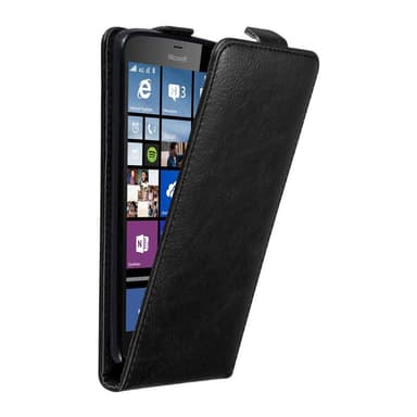 Nokia Lumia 640 XL deksel flip cover (svart)