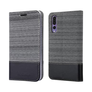 Huawei P20 PRO / P20 PLUS lommebokdeksel etui (grå)