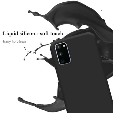 Samsung Galaxy S20 FE silikondeksel case (svart)