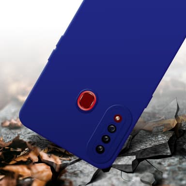 Samsung Galaxy A20s Deksel case (blå)