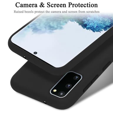 Samsung Galaxy S20 FE silikondeksel case (svart)