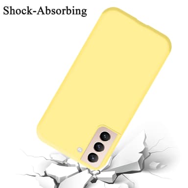 Samsung Galaxy S22 PLUS silikondeksel case (gul)