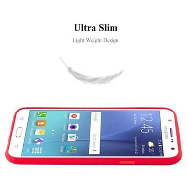 Deksel Samsung Galaxy J7 2015 case (rød)