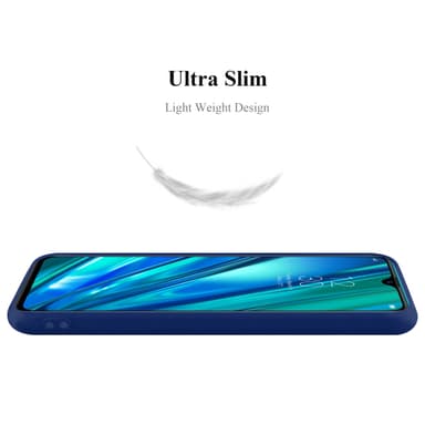 Deksel Realme 5 PRO / Realme Q Silikon cover (blå)