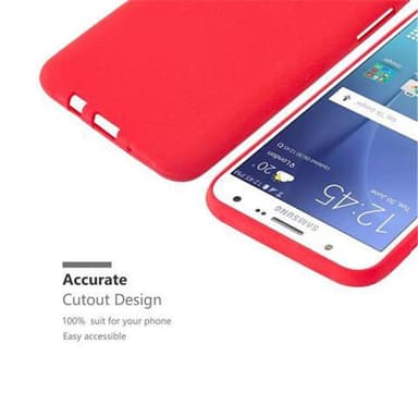 Deksel Samsung Galaxy J7 2015 case (rød)