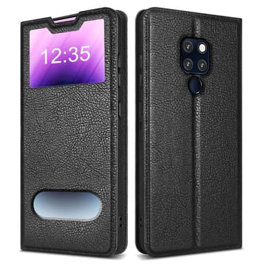 Huawei MATE 20 lommebokdeksel cover (svart)