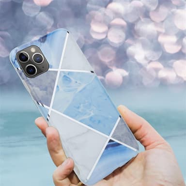 iPhone 11 PRO lommebokdeksel etui (blå)