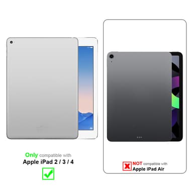 iPad 2 / 3 / 4 Skjermbeskytter Skärmskydd