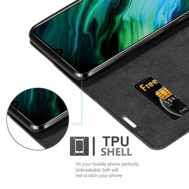 Honor 20e lommebokdeksel case (brun)