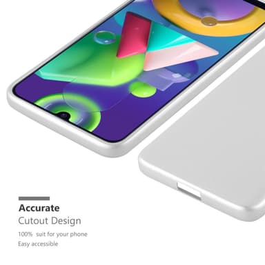 Deksel Samsung Galaxy M31 Case Cover (sølv)