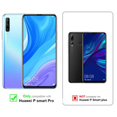 Huawei P SMART PRO Skjermbeskytter Skärmskydd (svart)