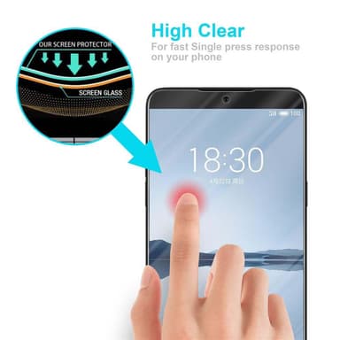 MEIZU 15 Skjermbeskytter Skärmskydd