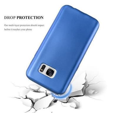 Deksel Samsung Galaxy S7 Case Cover (blå)
