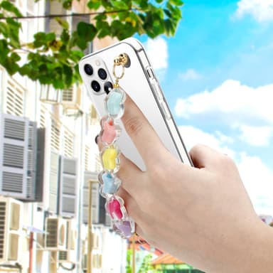 iPhone 11 PRO Deksel med kjede (gjennomsiktig)