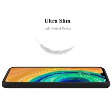 Deksel Huawei MATE 30 Silikon cover (svart)