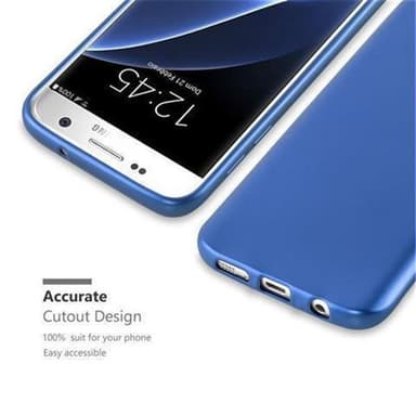 Deksel Samsung Galaxy S7 Case Cover (blå)
