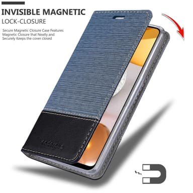 Samsung Galaxy A42 4G lommebokdeksel etui (blå)