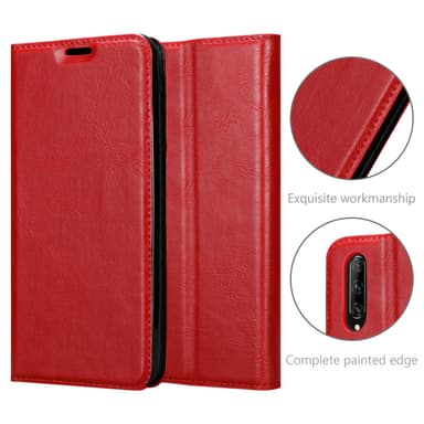 Huawei P SMART PRO lommebokdeksel case (rød)