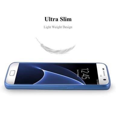 Deksel Samsung Galaxy S7 Case Cover (blå)