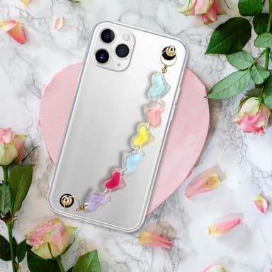 iPhone 11 PRO Deksel med kjede (gjennomsiktig)