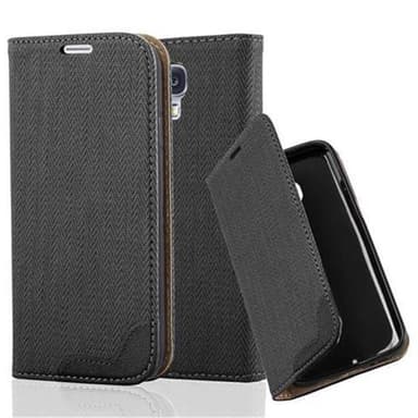 Samsung Galaxy S4 lommebokdeksel case (svart)