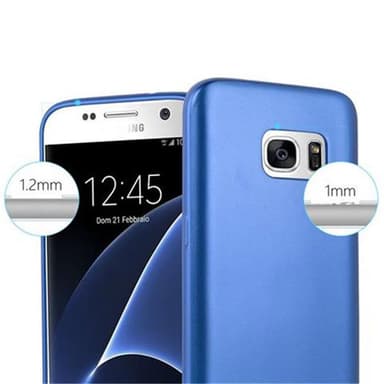 Deksel Samsung Galaxy S7 Case Cover (blå)
