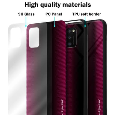Samsung Galaxy A41 Deksel Case Cover (rosa)