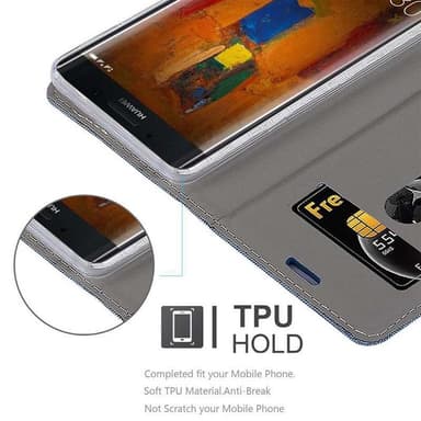 Huawei MATE 9 PRO lommebokdeksel etui (blå)