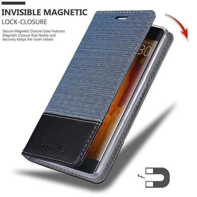 Huawei MATE 9 PRO lommebokdeksel etui (blå)