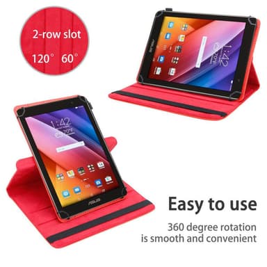 Asus ZenPad C (7.0 tomme) deksel til nettbrett (rød)