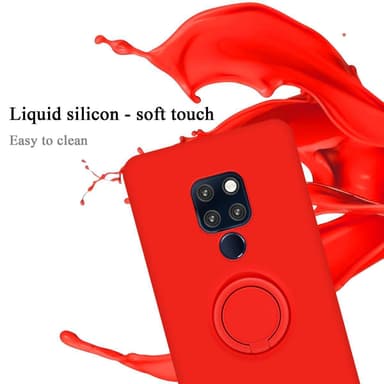 Deksel Huawei MATE 20 Ring Case (rød)