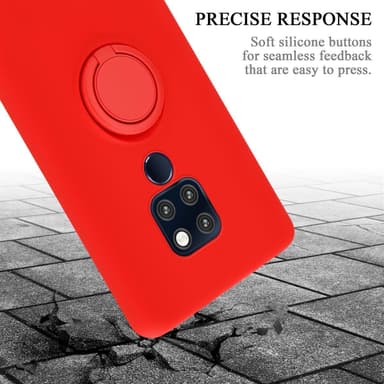 Deksel Huawei MATE 20 Ring Case (rød)