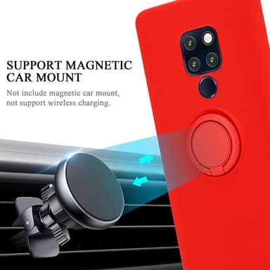 Deksel Huawei MATE 20 Ring Case (rød)