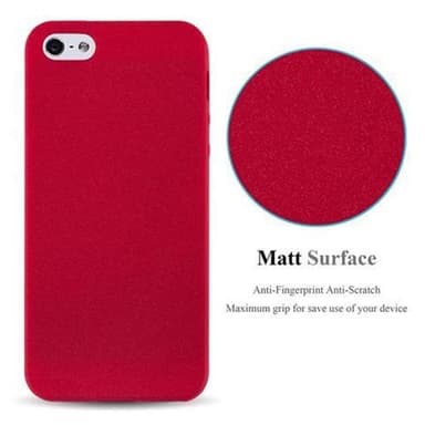 Deksel iPhone 5 / 5S / SE 2016 case (rød)