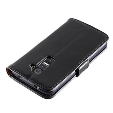 LG G2 lommebokdeksel etui (svart)