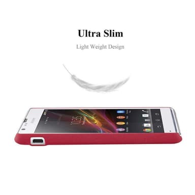 Sony Xperia SP Hardt Deksel Cover (rød)