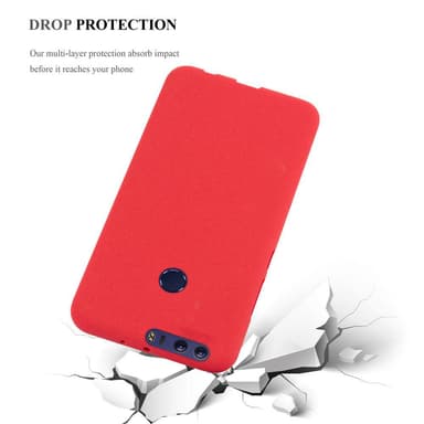 Deksel Honor 8 / 8 PREMIUM case (rød)