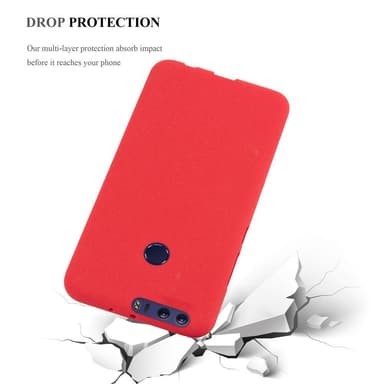 Deksel Honor 8 / 8 PREMIUM case (rød)