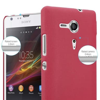 Sony Xperia SP Hardt Deksel Cover (rød)