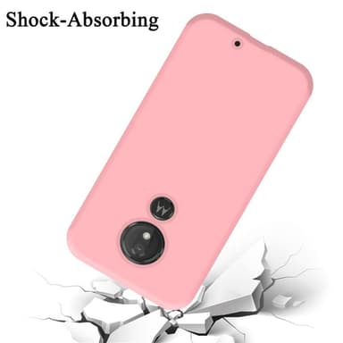 Motorola MOTO G7 POWER silikondeksel case (rosa)