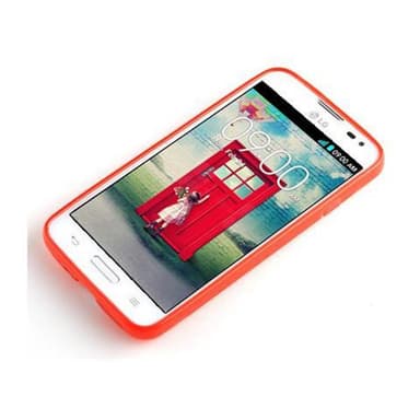 LG L70 (1. SIM) Deksel Case Cover (rød)